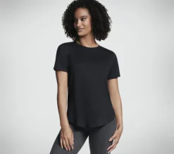 Partes De Cima|Partes De Cima-SKECHERS GO DRI Swift Tunic Tee PRETO