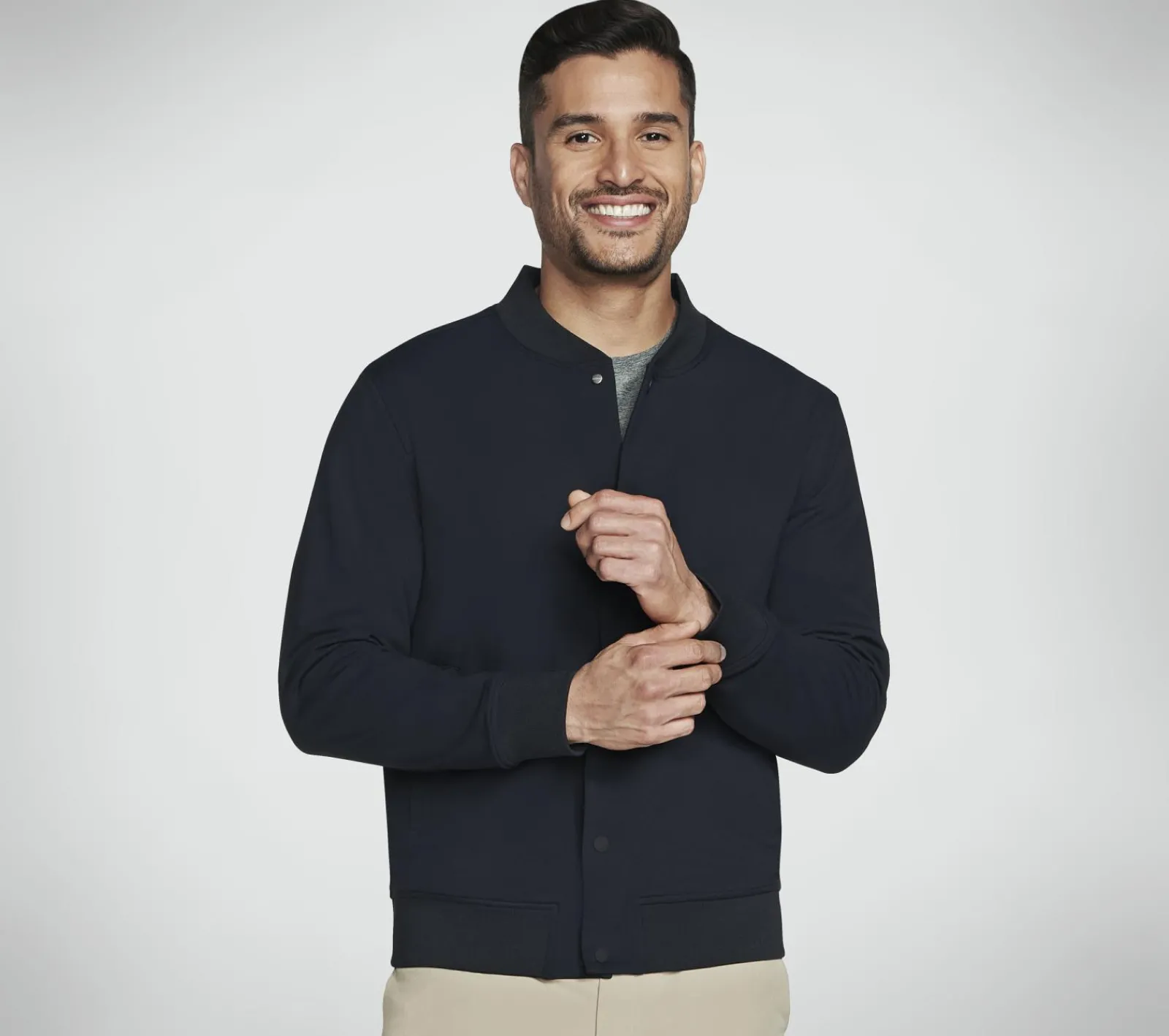 Partes De Cima|Partes De Cima-SKECHERS GO FLEX Bomber Jacket PRETO