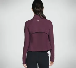 Partes De Cima|Partes De Cima-SKECHERS GO FLEX Rib Jacket BORDÔ / ROSA