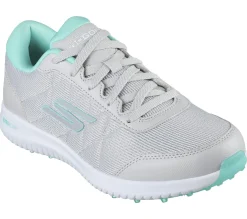 Com Atacadores|Sapatilhas-SKECHERS GO GOLF Max - Fairway 4 CINZENTO / TURQUESA