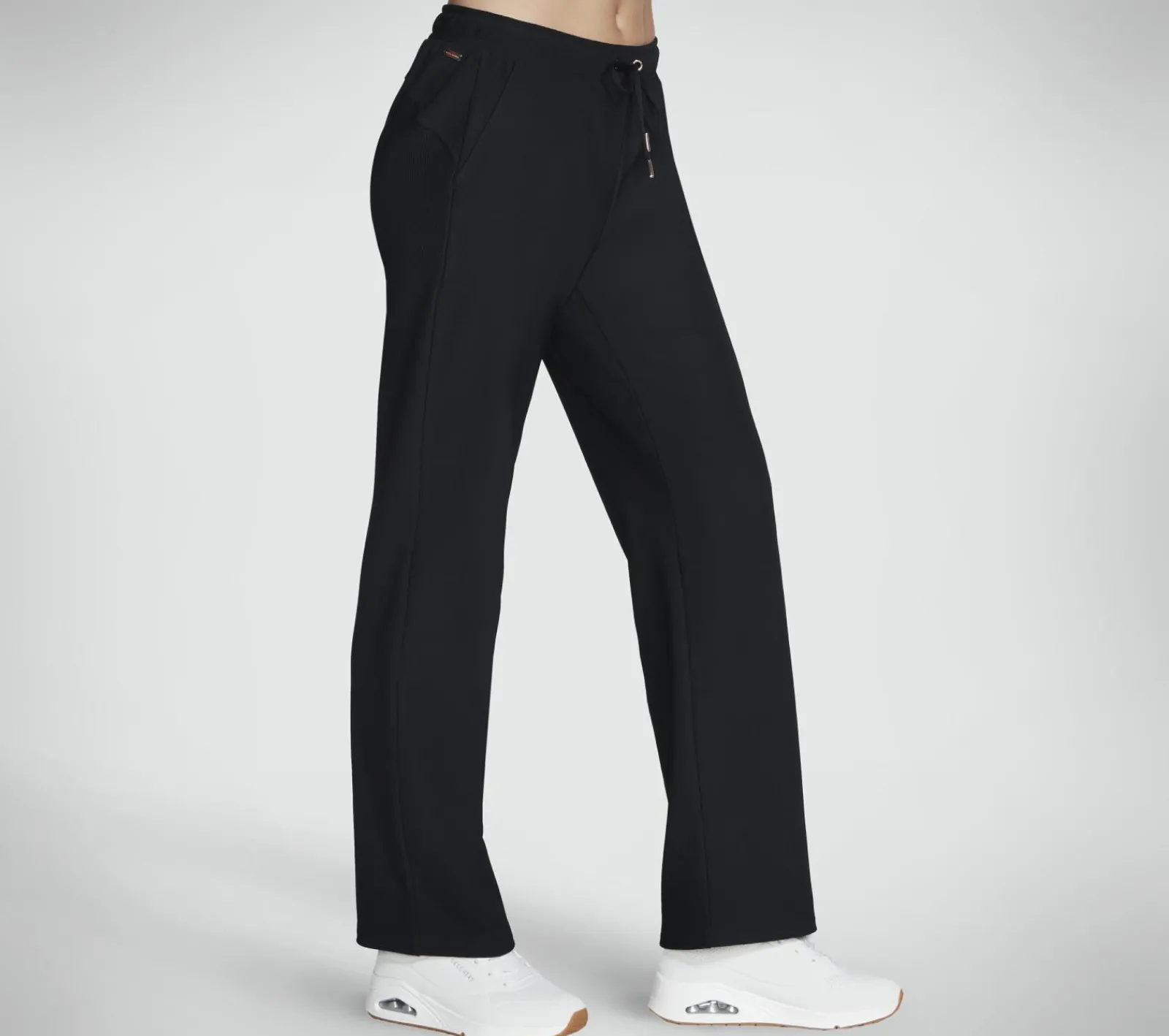 Calças|Partes De Baixo-SKECHERS GO LUXE Rib Pant PRETO