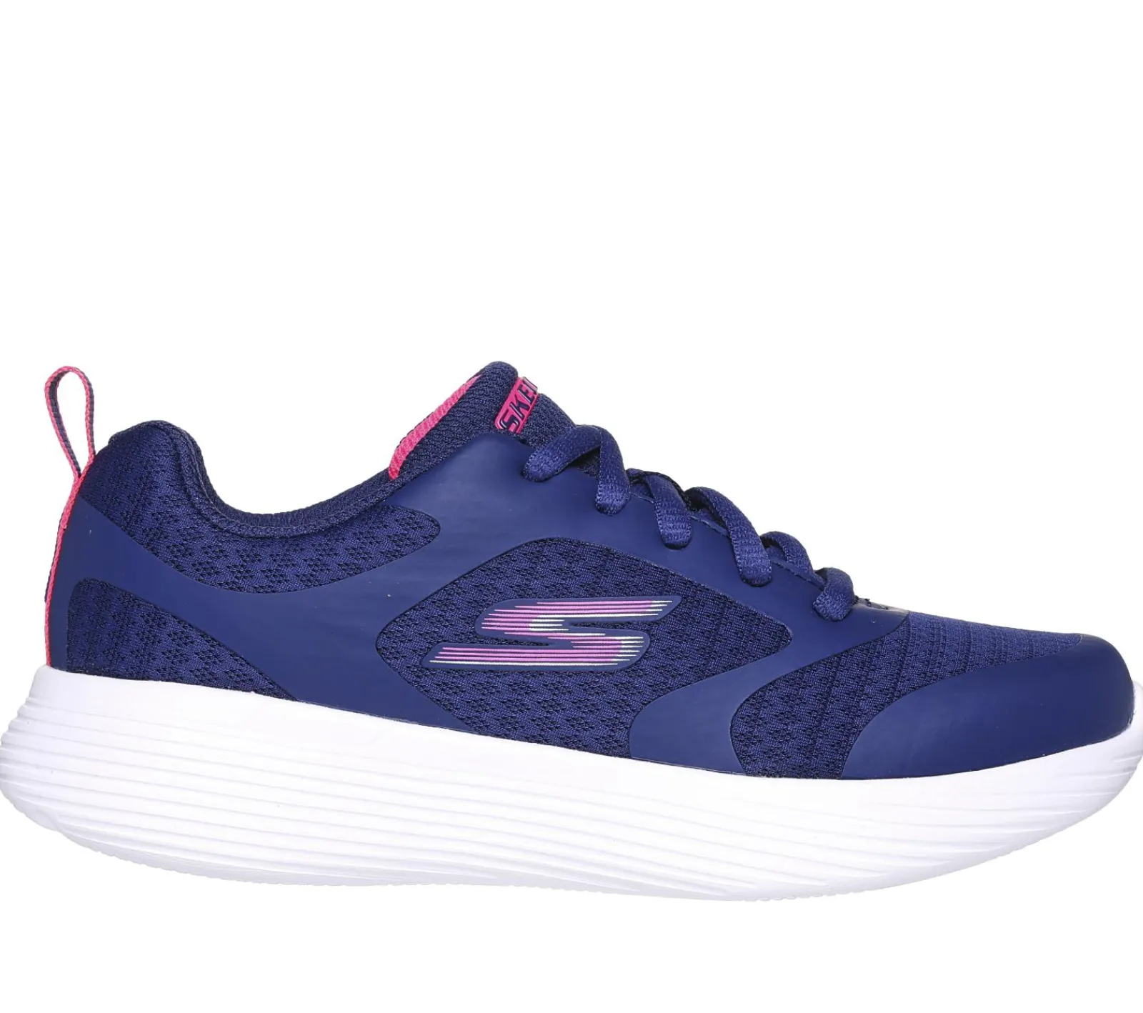 Com Atacadores|Sapatilhas-SKECHERS GO RUN 400 V.2 - Runner Reset NAVY / ROSA