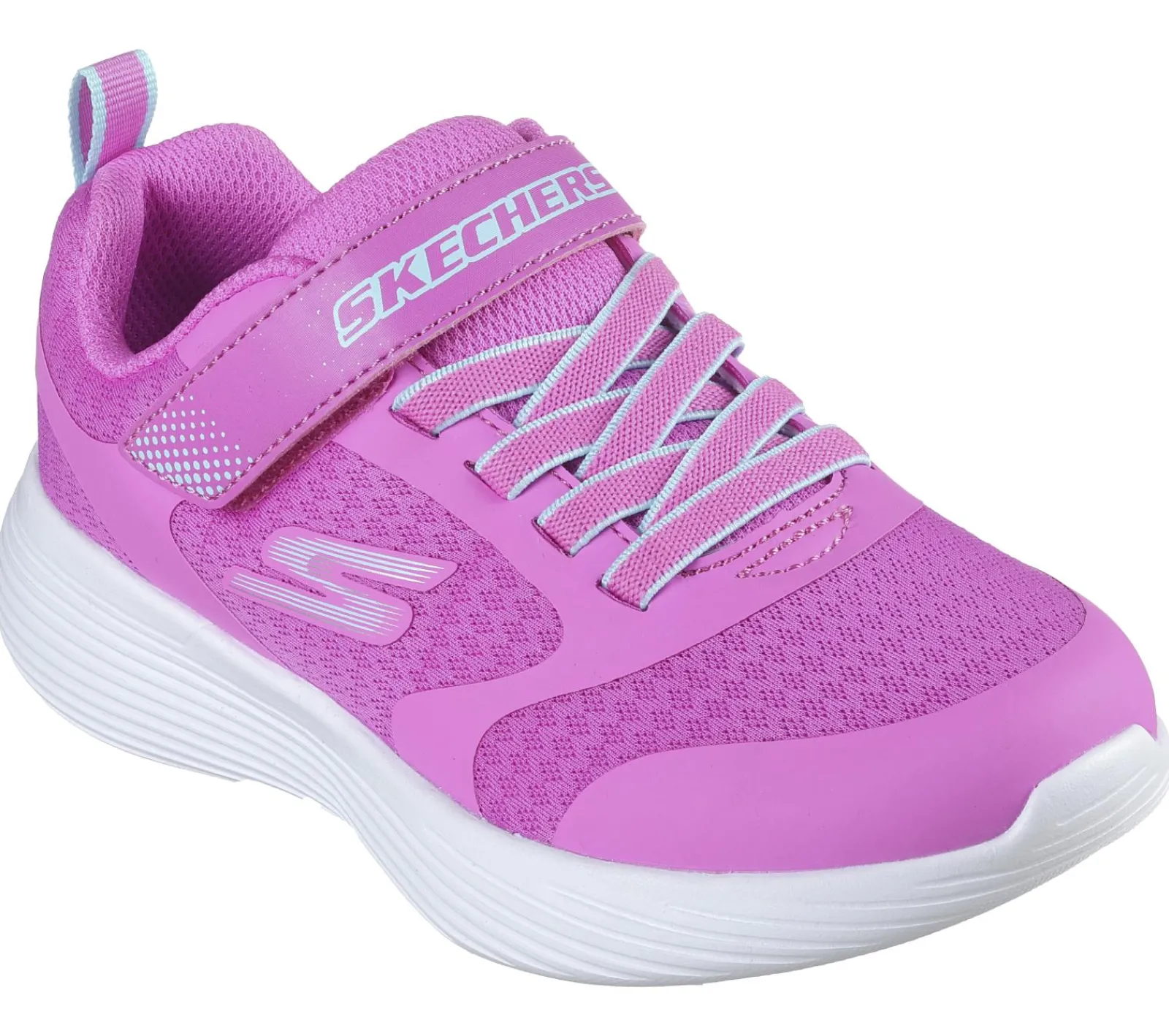 Calçado Sem Atacadores|Sapatilhas-SKECHERS GO RUN 400 V2 - Venice Morning ROSA / AQUA