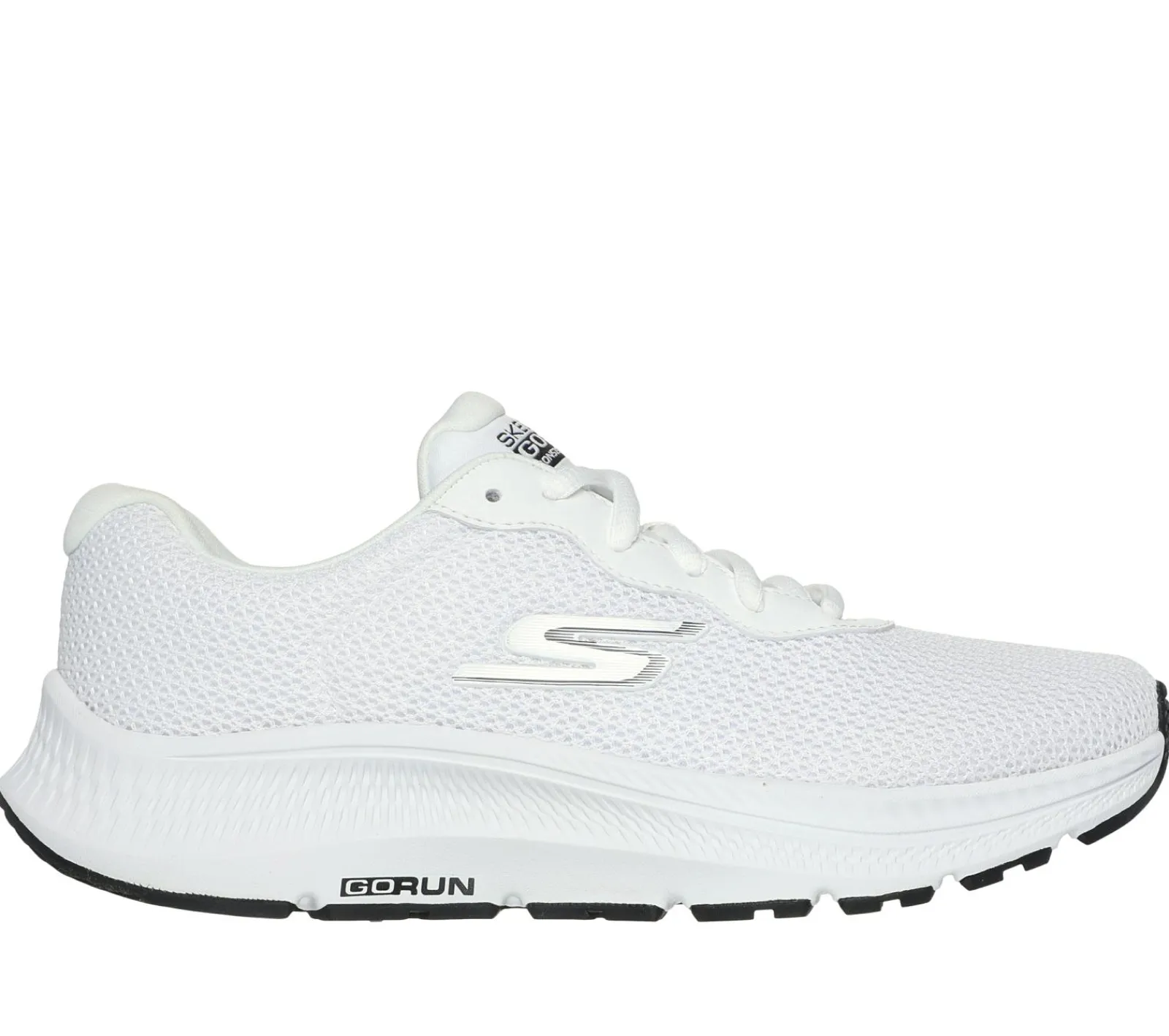 Com Atacadores|Sapatilhas-SKECHERS GO RUN Consistent 2.0 - Engaged BRANCO / PRETO