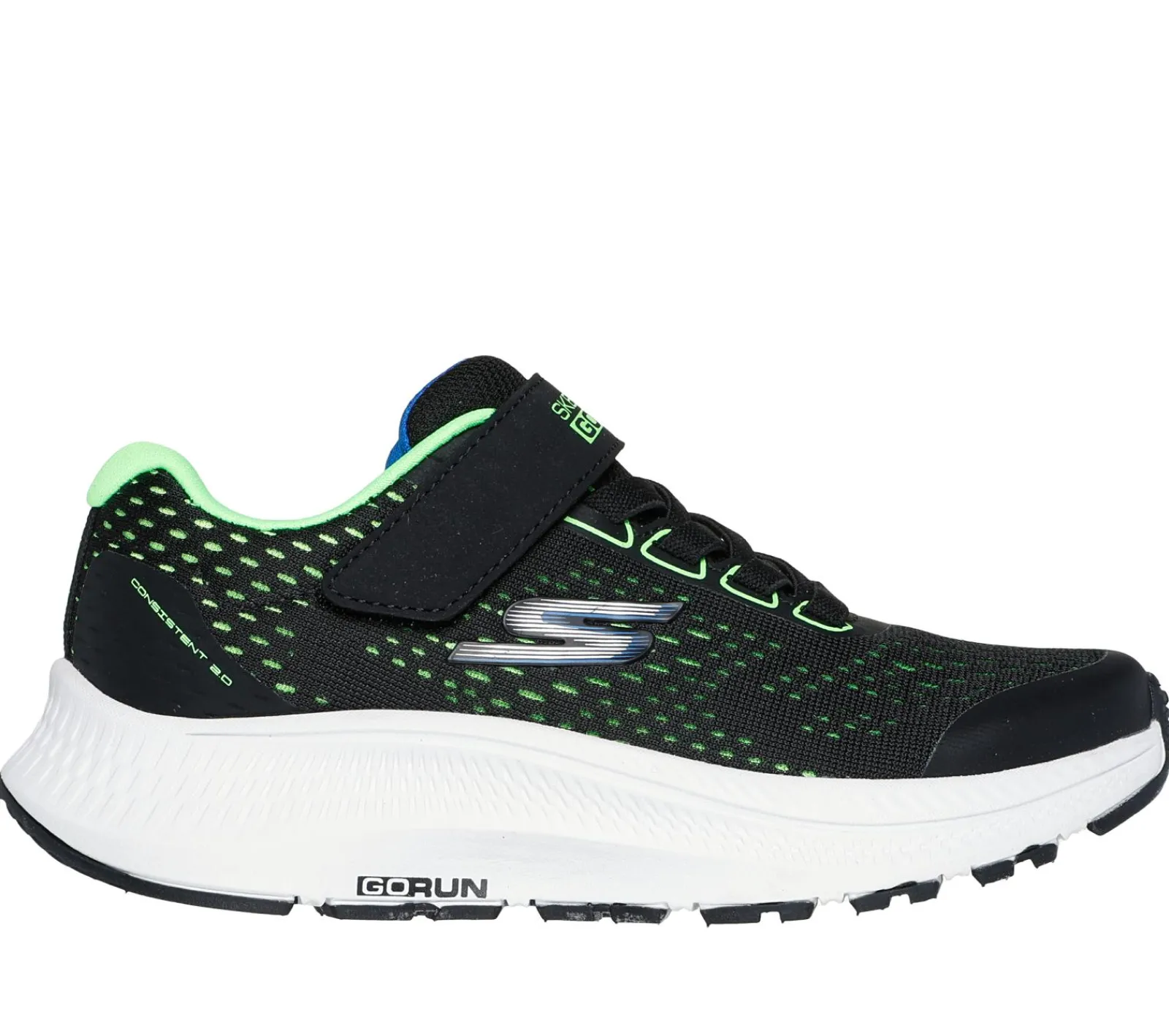 Sapatilhas-SKECHERS GO RUN Consistent 2.0 - Kexlux PRETO / LIMA