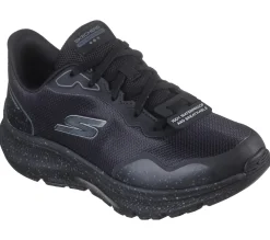 Com Atacadores|Sapatilhas-SKECHERS GO RUN Consistent 2.0 - Piedmont PRETO