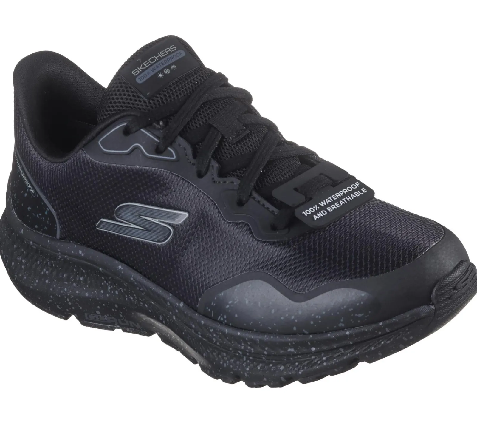 Com Atacadores|Sapatilhas-SKECHERS GO RUN Consistent 2.0 - Piedmont PRETO