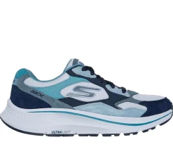 Com Atacadores|Sapatilhas-SKECHERS GO RUN Consistent 2.0 - Retro Stride AZUL / NAVY