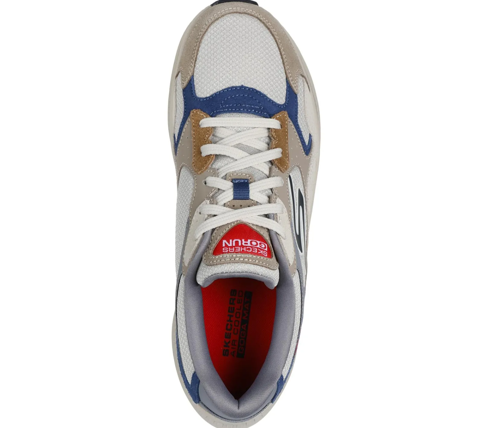 Sapatilhas-SKECHERS GO RUN Consistent 2.0 - Retro Runner V1 TAUPE / MULTICOR