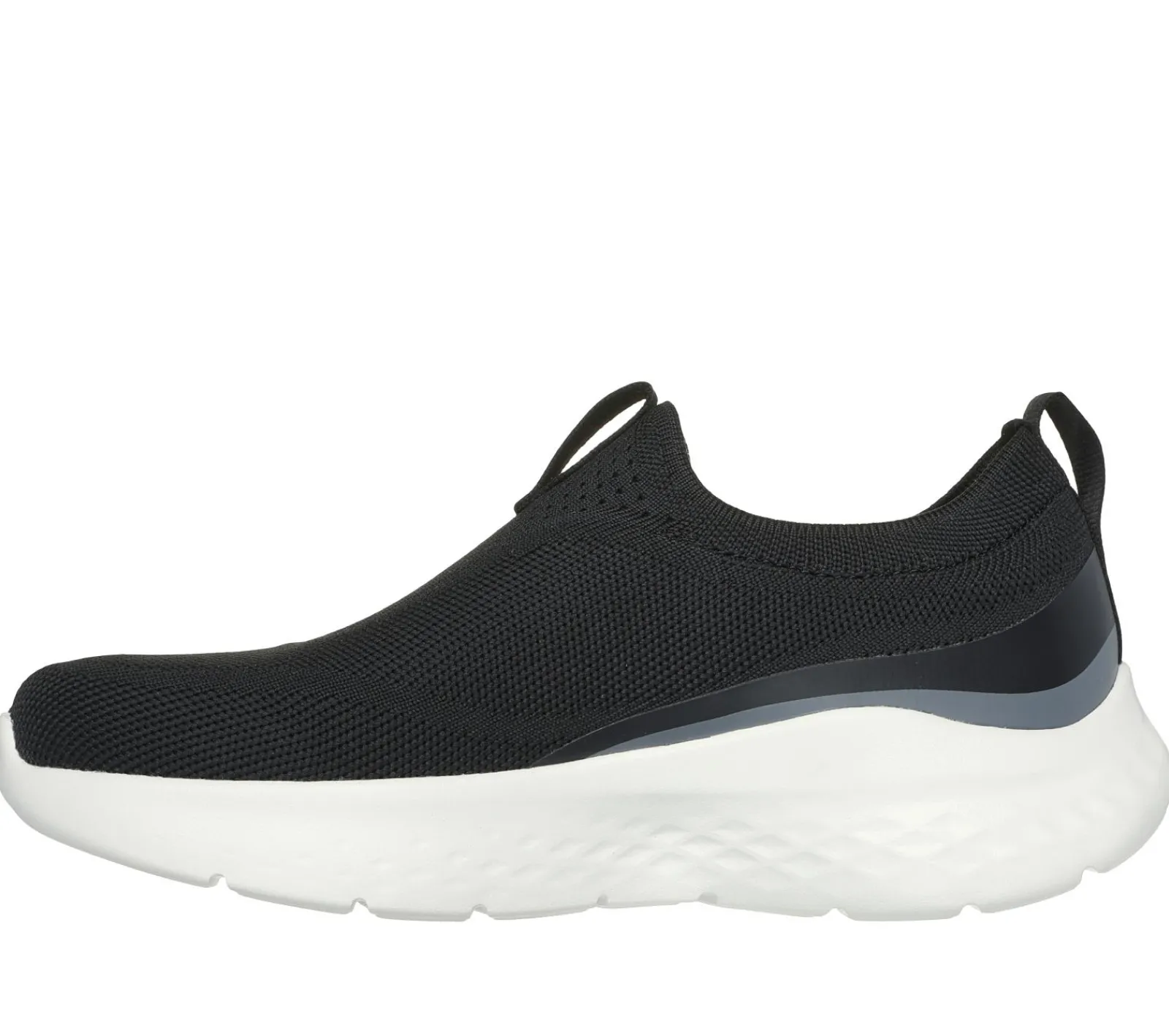 Calçado Sem Atacadores|Sapatilhas Casuais-SKECHERS GO RUN Lite - Aurora Sky PRETO / BRANCO