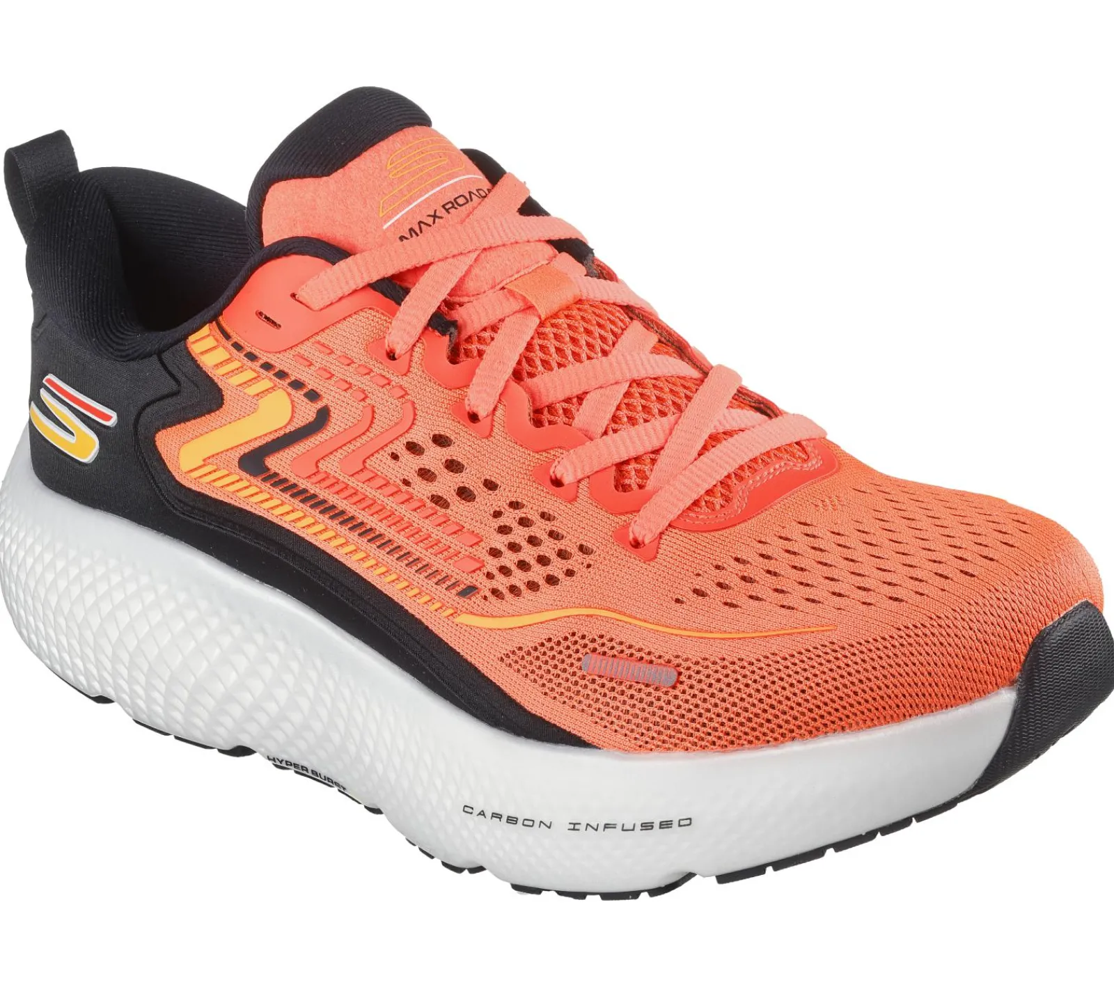 Sapatilhas-SKECHERS GO RUN Max Road 6 VERMELHO / PRETO