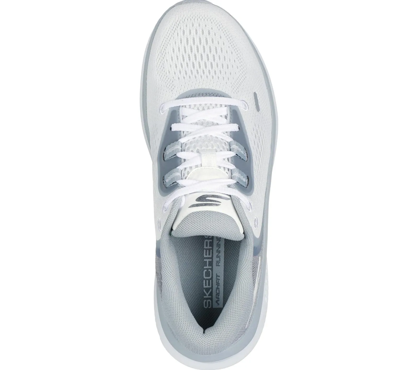 Com Atacadores|Sapatilhas-SKECHERS GO RUN Pure 4 BRANCO / CINZENTO