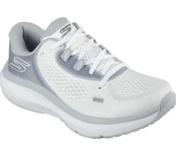 Com Atacadores|Sapatilhas-SKECHERS GO RUN Pure 4 BRANCO / CINZENTO