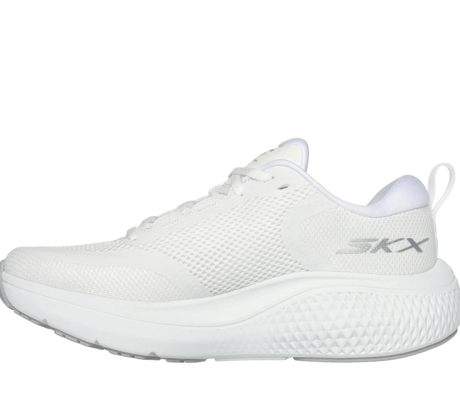 Com Atacadores|Sapatilhas-SKECHERS GO RUN Supersonic Max BRANCO / PRATEADO