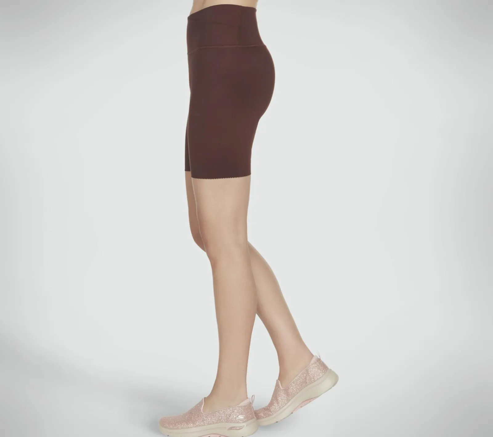 Calças|Partes De Baixo-SKECHERS GO SCULPT 6 Inch Bike Short BORDÔ / CASTANHO