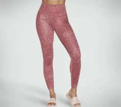 Calças|Partes De Baixo-SKECHERS GO SCULPT HW Leopard Legging MAUVE / PURPLE