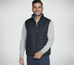 Partes De Cima|Partes De Cima-SKECHERS GO SHIELD Altitude Reversible Vest PRETO