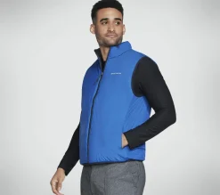 Partes De Cima|Partes De Cima-SKECHERS GO SHIELD Altitude Reversible Vest PRETO