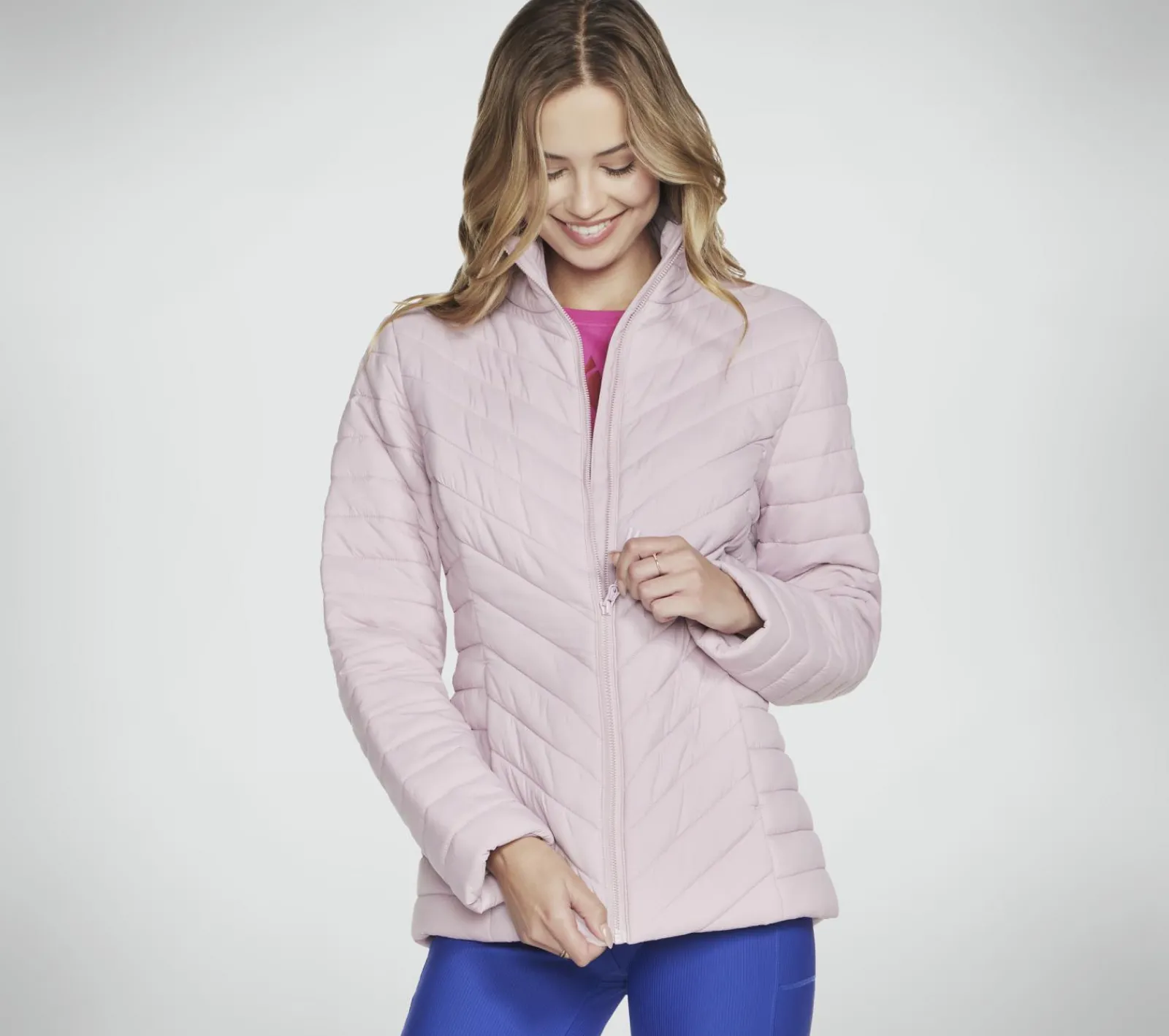 Partes De Cima|Partes De Cima-SKECHERS GO SHIELD Everyday Jacket ROSA / LAVANDA