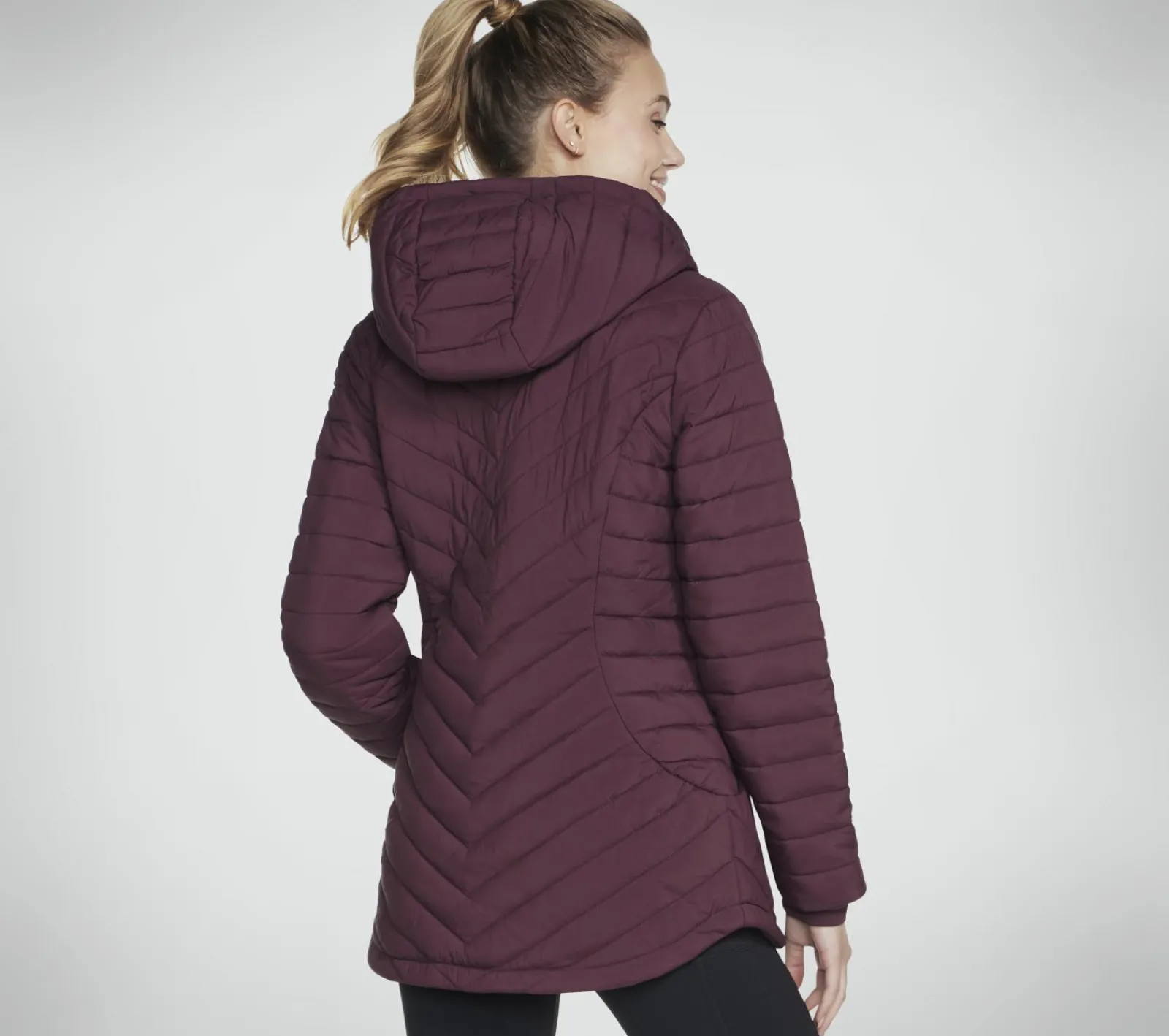Partes De Cima|Partes De Cima-SKECHERS GO SHIELD Everyday Parka ROXO