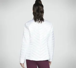 Partes De Cima|Partes De Cima-SKECHERS GO SHIELD Shine Jacket BRANCO