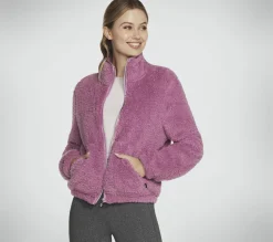 Partes De Cima|Partes De Cima-SKECHERS GO SNUGGLE Sherpa Jacket MALVA