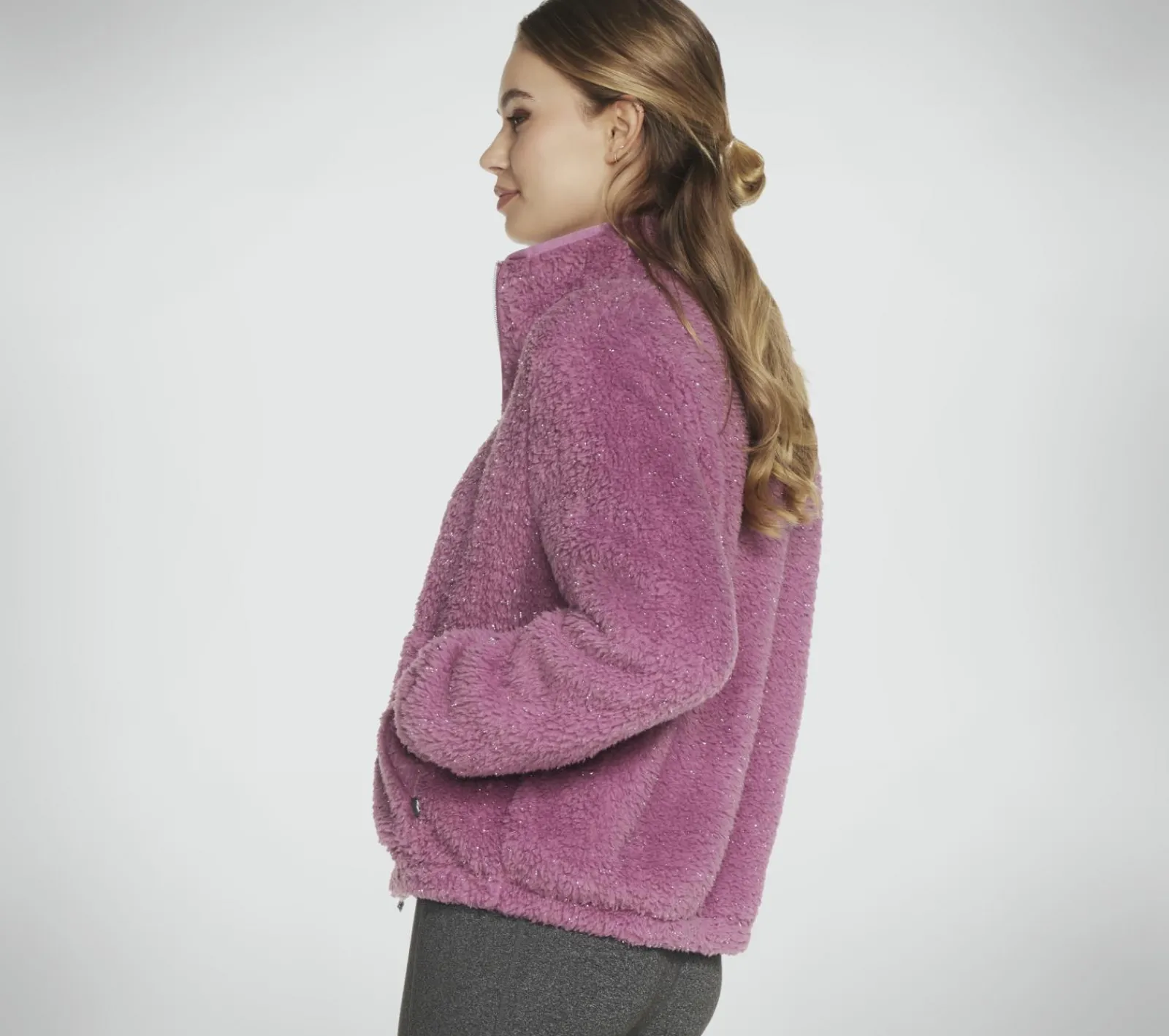 Partes De Cima|Partes De Cima-SKECHERS GO SNUGGLE Sherpa Jacket MALVA