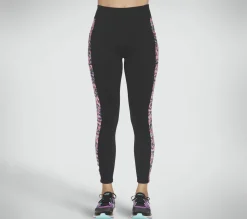 Calças|Partes De Baixo-SKECHERS GO STRETCH Fantasy Fields HW Legging PRETO / VERMELHO / AZUL