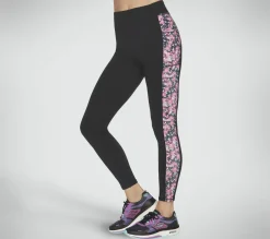 Calças|Partes De Baixo-SKECHERS GO STRETCH Fantasy Fields HW Legging PRETO / VERMELHO / AZUL