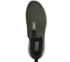 Calçado Sem Atacadores|Sapatilhas-SKECHERS GO WALK 7 AZEITONA / PRETO