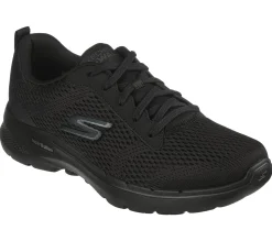 Sapatilhas-SKECHERS GO WALK 6 - Avalo PRETO