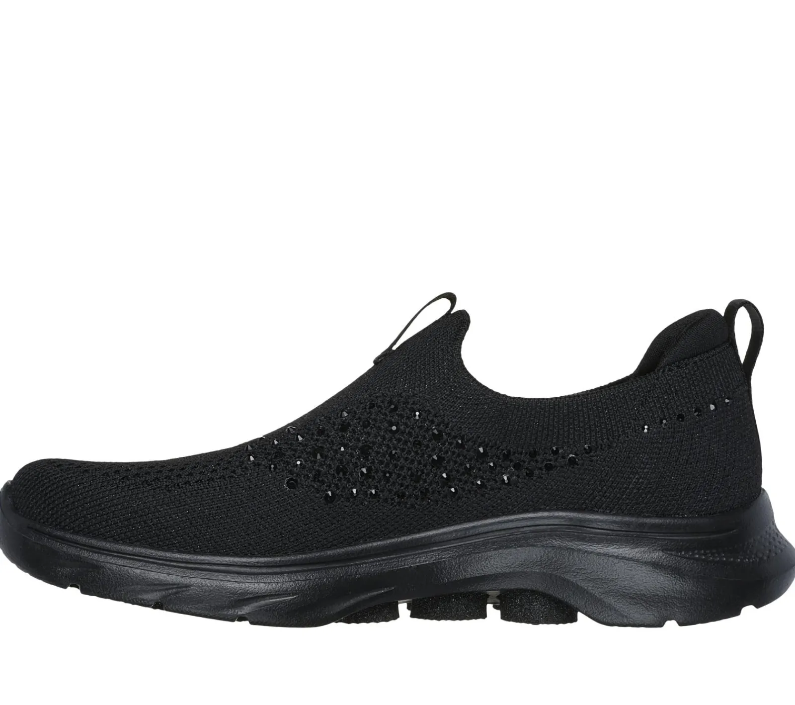 Calçado Sem Atacadores|Sapatilhas-SKECHERS GO WALK 7 - Blink PRETO