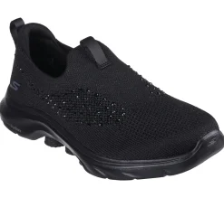 Calçado Sem Atacadores|Sapatilhas-SKECHERS GO WALK 7 - Blink PRETO