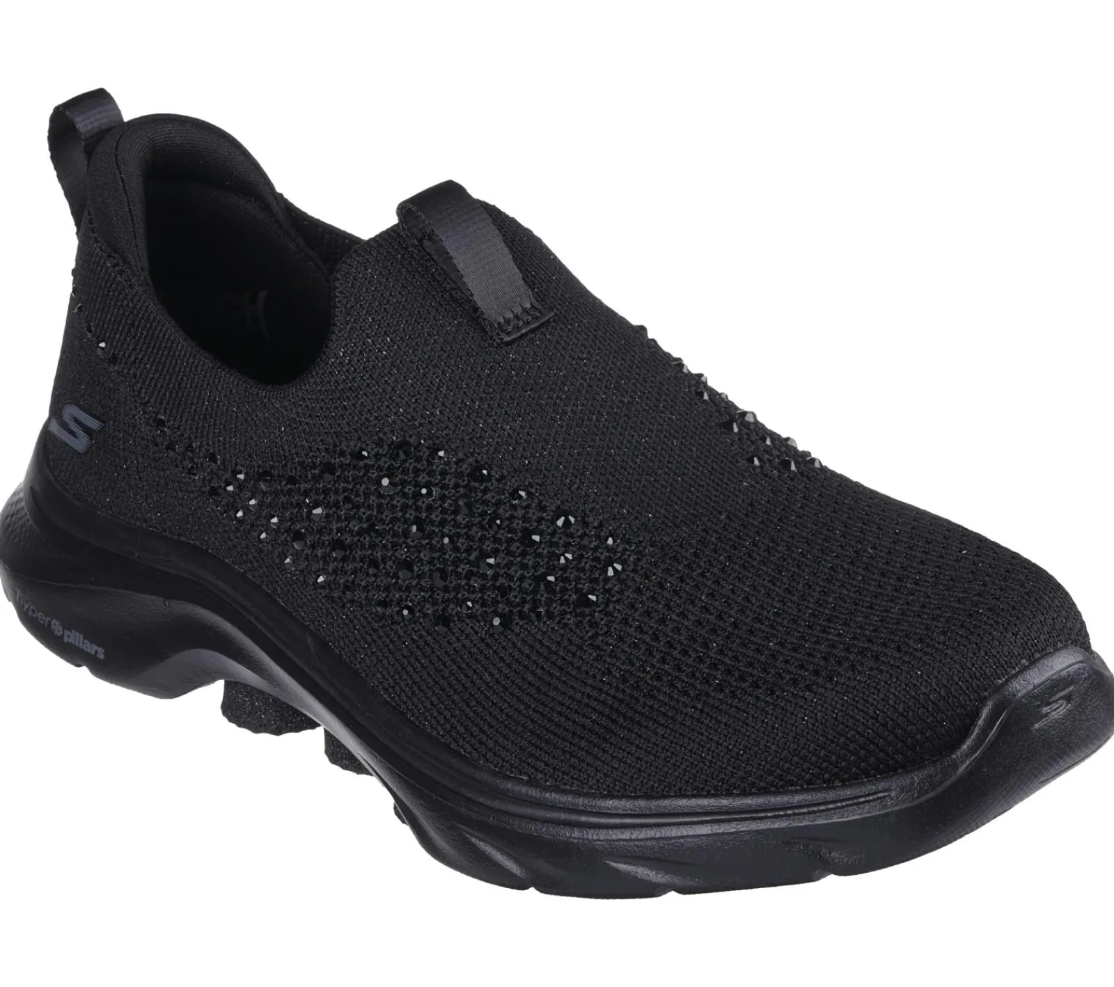 Calçado Sem Atacadores|Sapatilhas-SKECHERS GO WALK 7 - Blink PRETO