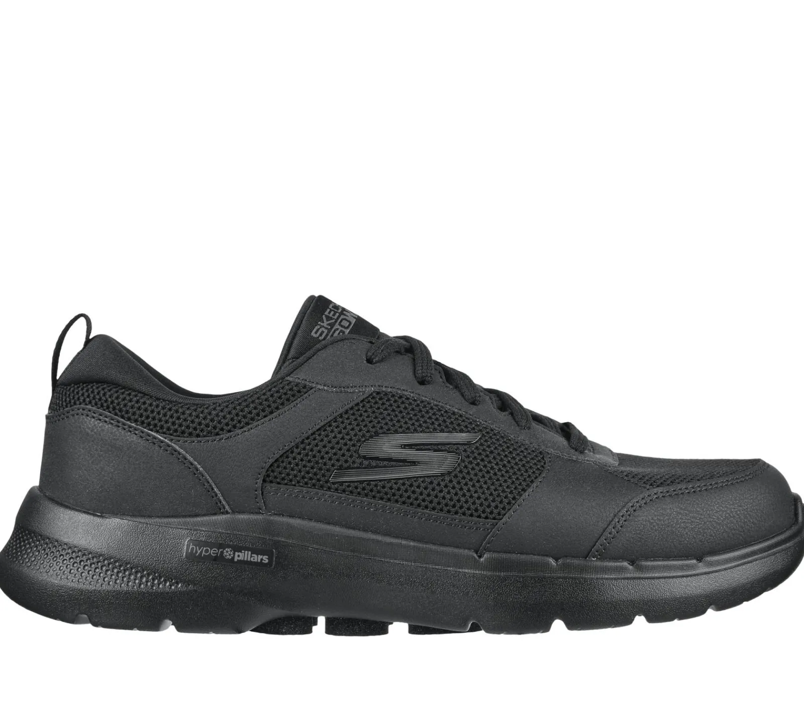 Sapatilhas-SKECHERS GO WALK 6 - Compete PRETO
