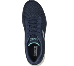 Com Atacadores|Sapatilhas-SKECHERS GO WALK 6 - Iconic Vision NAVY / TURQUESA