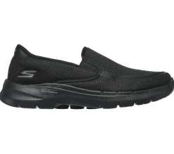 Calçado Sem Atacadores|Sapatilhas Casuais-SKECHERS GO WALK 6 - Orva PRETO