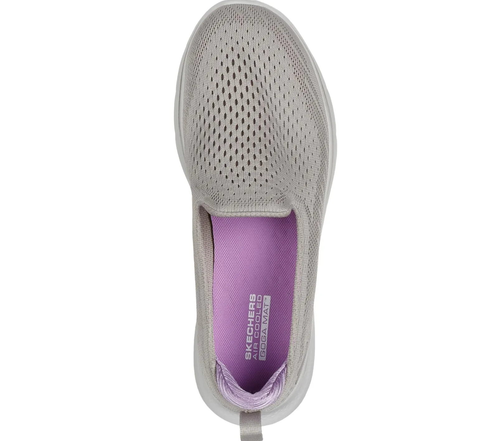 Calçado Sem Atacadores|Sapatilhas-SKECHERS GO WALK 7 - Vina TAUPE / LAVANDA