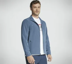 Partes De Cima|Partes De Cima-SKECHERS GO WALK Everywhere Full Zip Jacket DENIM