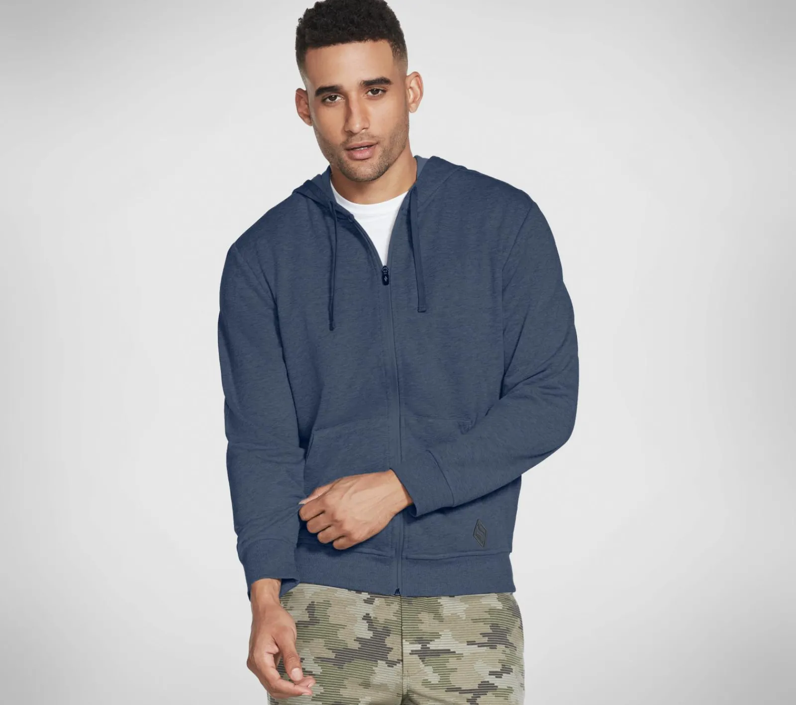 Partes De Cima|Partes De Cima-SKECHERS GO WALK Everywhere Hoodie NAVY