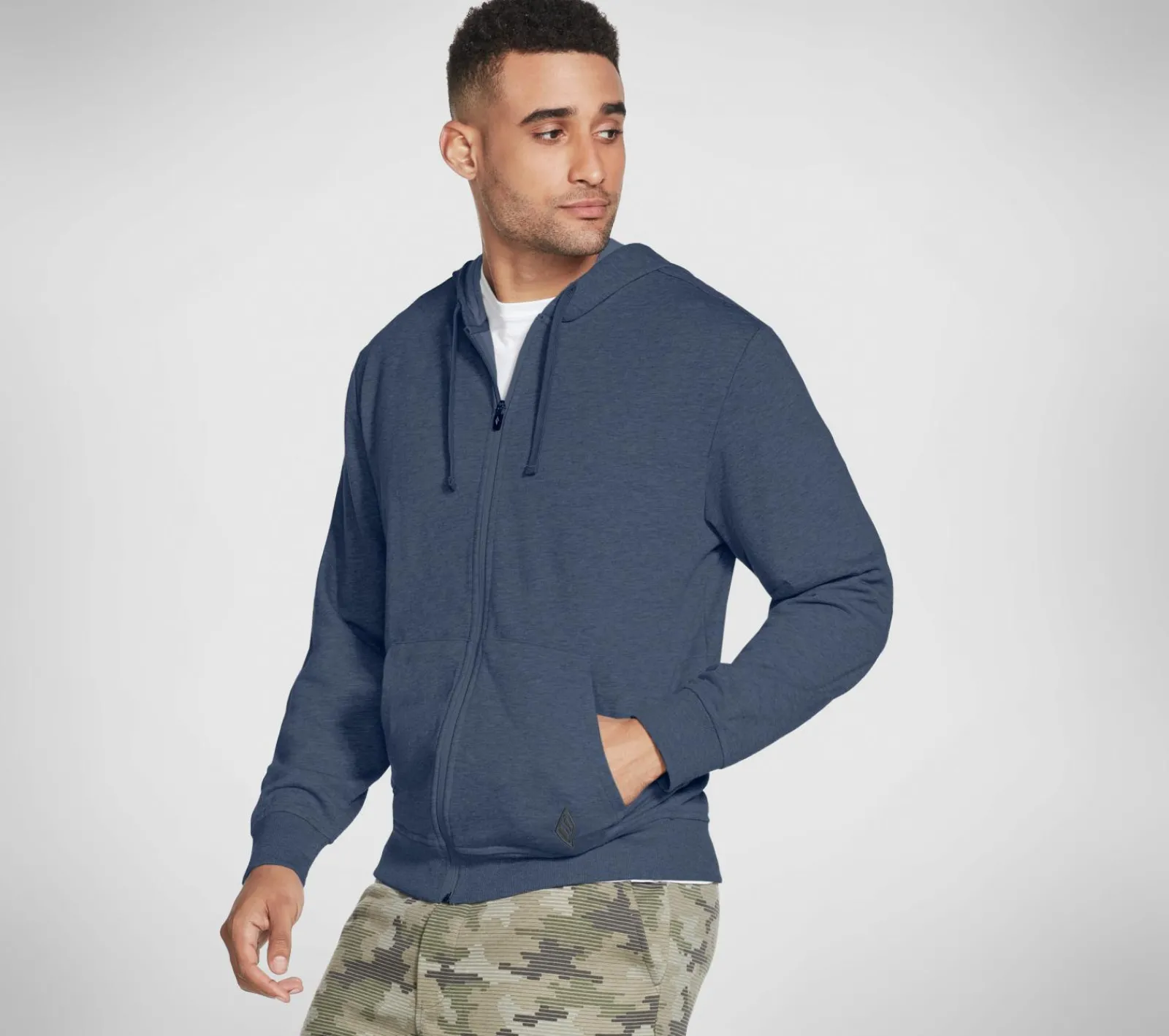 Partes De Cima|Partes De Cima-SKECHERS GO WALK Everywhere Hoodie NAVY