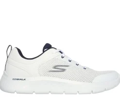 Sapatos Com Atacadores|Sapatilhas-SKECHERS GO WALK Flex - Independent BRANCO / NAVY
