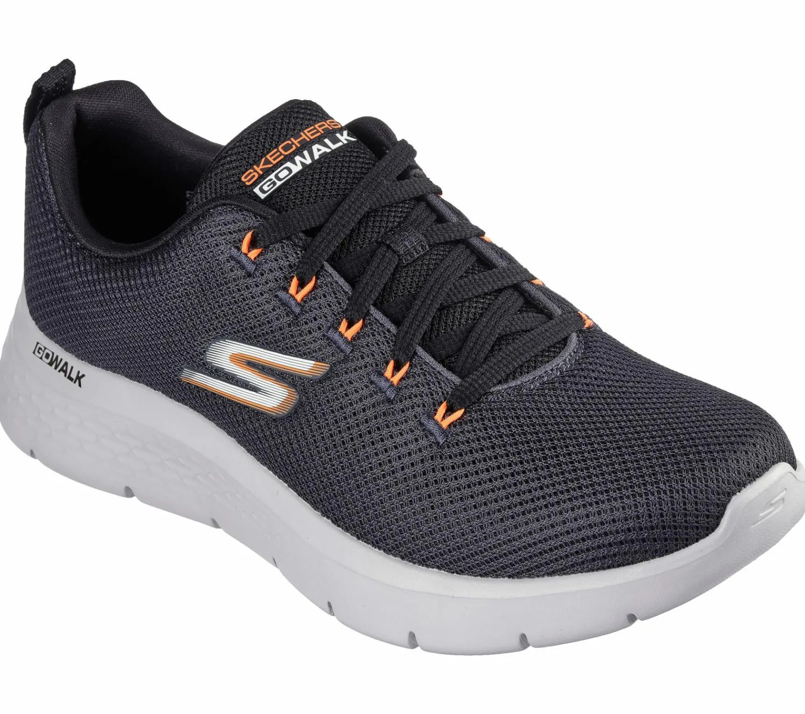 Sapatilhas-SKECHERS GO WALK Flex - Vespid CARVÃO / PRETO