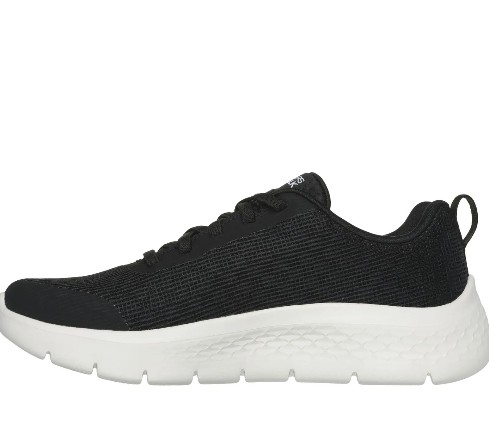 Calçado Sem Atacadores|Sapatilhas-SKECHERS GO WALK Flex - Viva PRETO / BRANCO