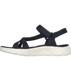 Sandálias-SKECHERS GO WALK Flex Sandal - Sublime NAVY
