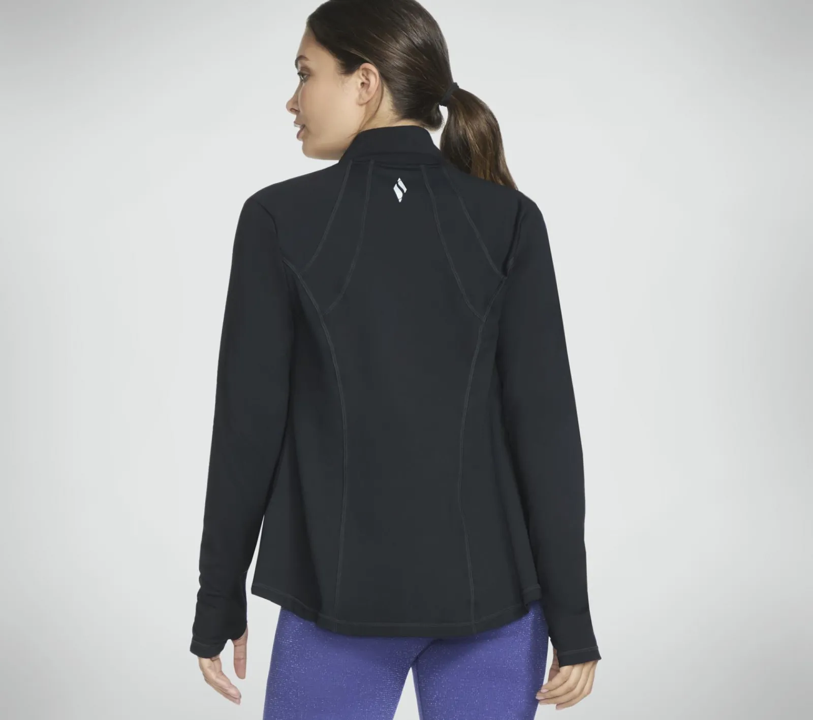 Partes De Cima|Partes De Cima-SKECHERS GO WALK Jacket PRETO