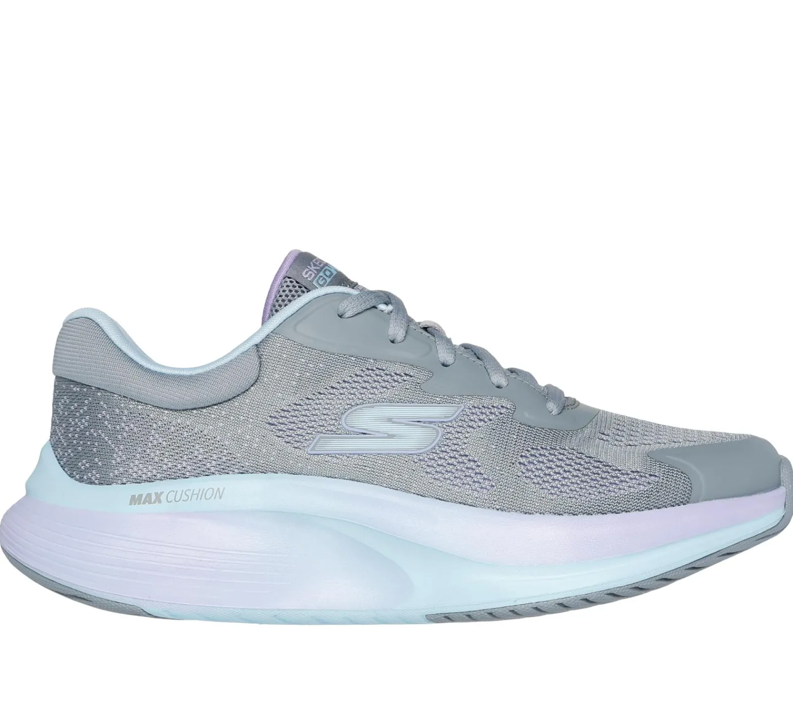 Com Atacadores|Sapatilhas-SKECHERS GO WALK MAX Walker - Vea CINZENTO / AQUA