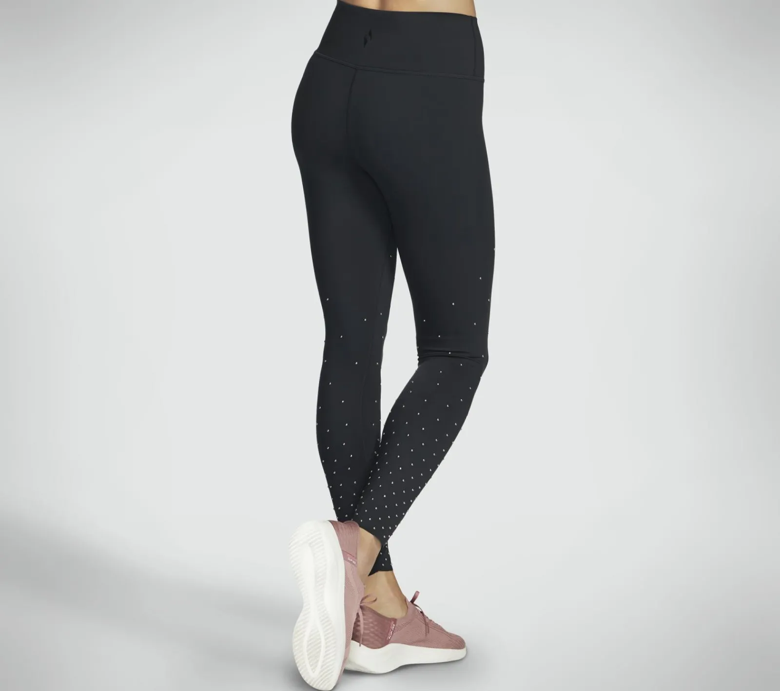 Calças|Partes De Baixo-SKECHERS GO WALK Shine FL HW Legging PRETO
