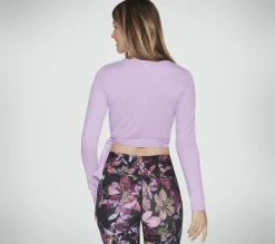 Partes De Cima|Partes De Cima-SKECHERS GODRI SERENE Wrap Top ROXO / VIOLETA