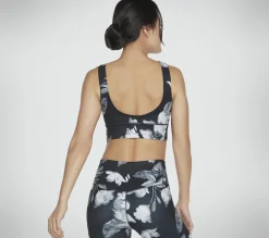 Partes De Cima|Partes De Cima-SKECHERS GOSCULPT Magnolia Dreams Longline Bra PRETO / MULTICOR